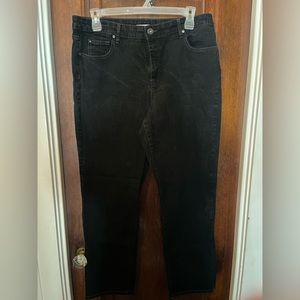 Bandolinoblu Black straight leg jeans size 16